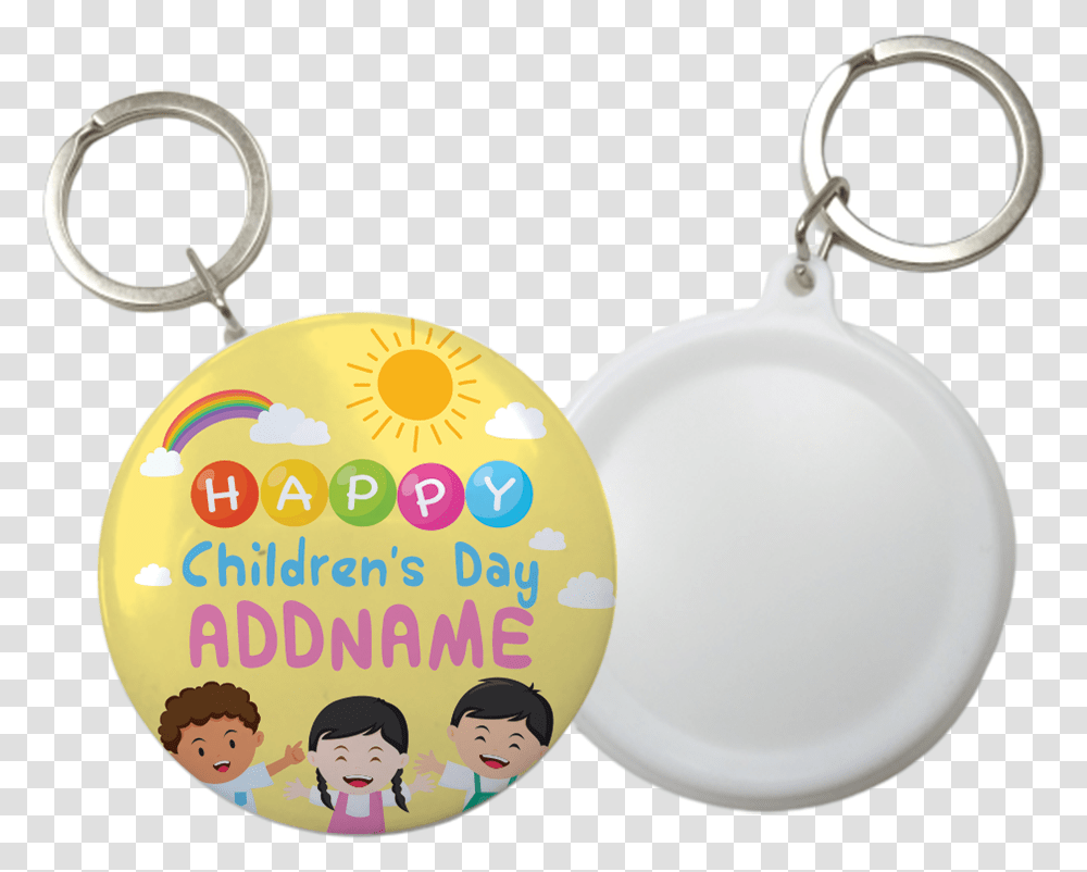 Children's Day Gift Happy Children's Day Three Children Keychain, Pendant, Ornament Transparent Png