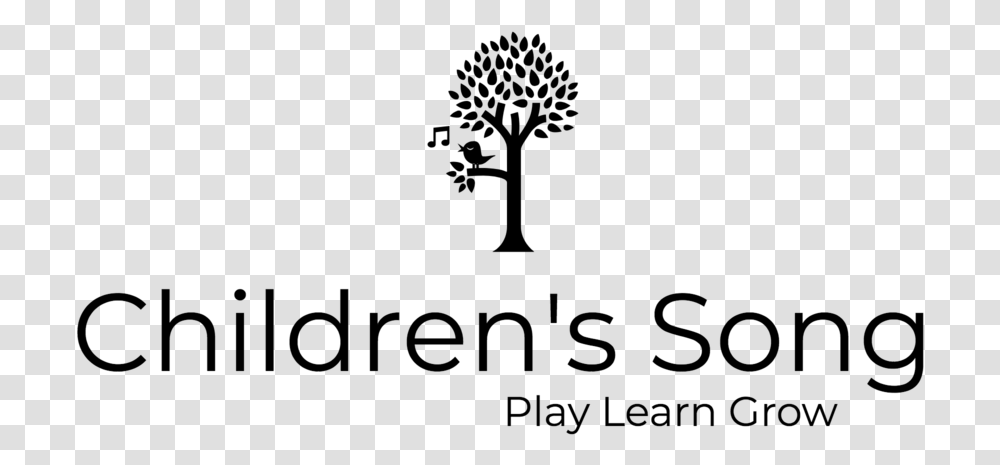 Children's Song Logo Black Tree, Gray, World Of Warcraft Transparent Png