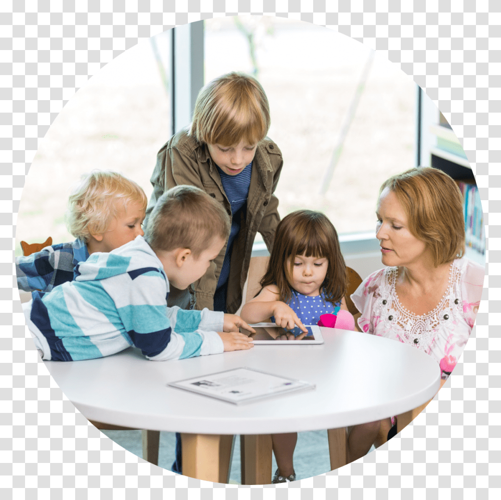 Children Sitting, Person, Window, People, Girl Transparent Png