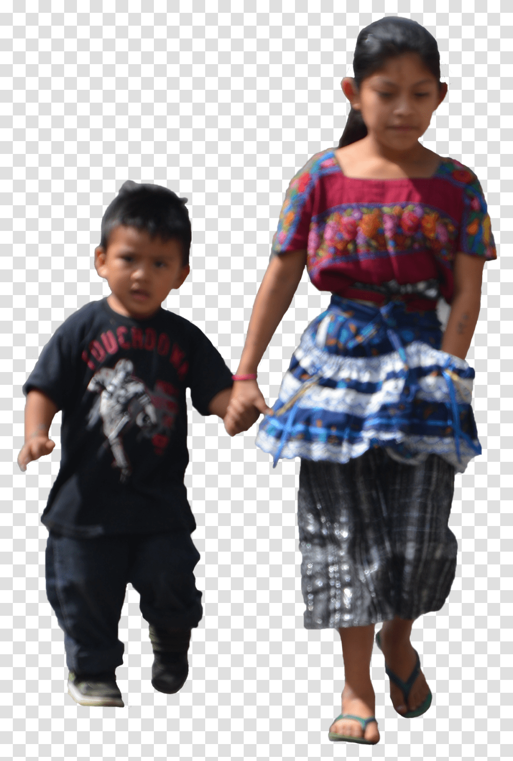Children Walking Walking Kids, Person, Hand, Sleeve Transparent Png