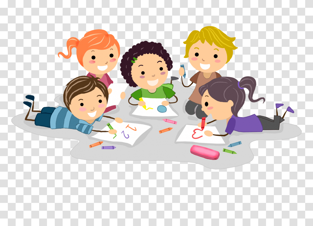 Childrens Drawing Clip Art, Reading, Family, Female Transparent Png
