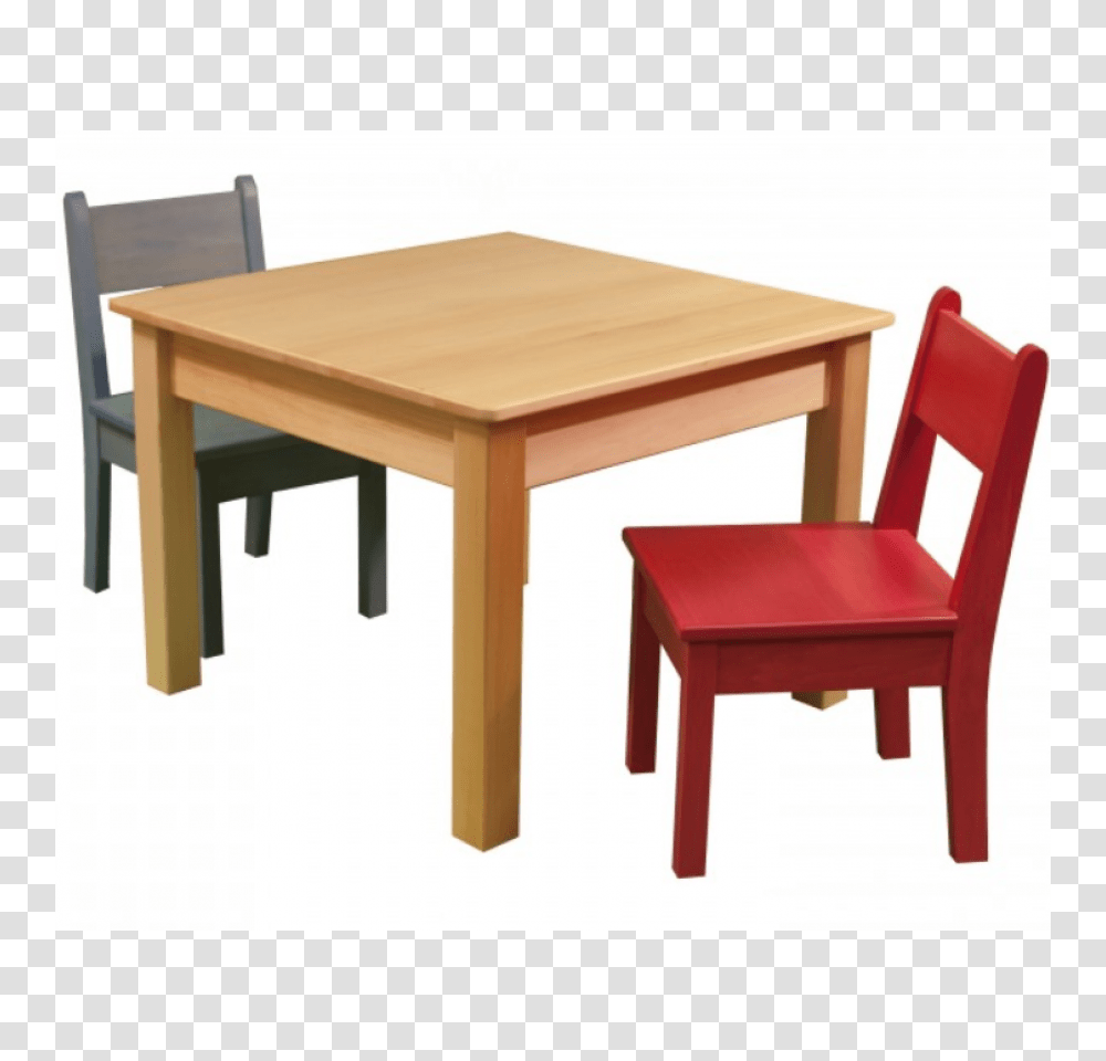 Childrens Wood Top Table, Chair, Furniture, Tabletop, Dining Table Transparent Png