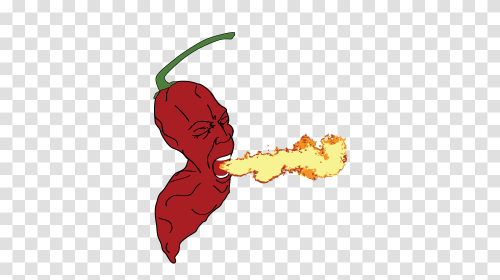 Chile Clipart Ghost Pepper, Fire, Flame, Person, Human Transparent Png