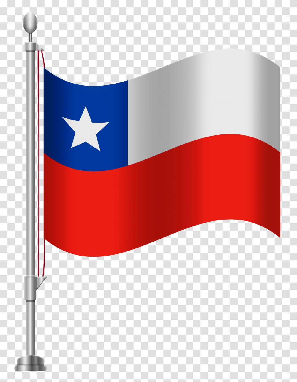 Chile Flag Clip Art, American Flag Transparent Png