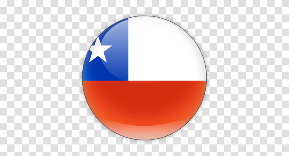 Chile Flag Simple, Sphere, Balloon Transparent Png