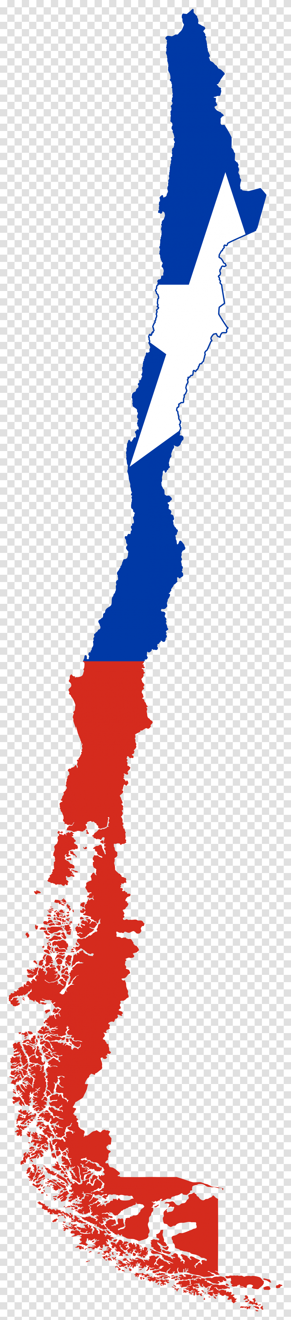 Chile Map With Flag, Weapon, Weaponry, Saxophone, Leisure Activities Transparent Png