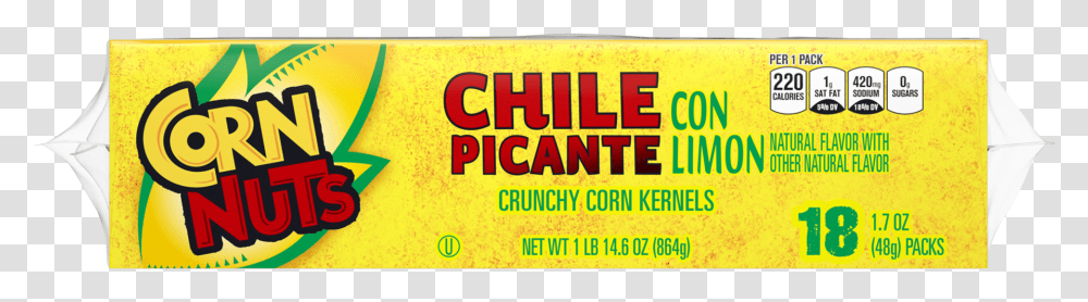 Chile Picante Corn Nut, Word, Advertisement, Poster Transparent Png