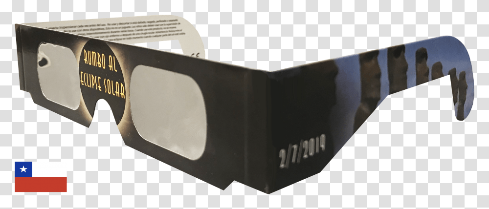 Chile Solar Sky Eclipse Glasses Lentes Eclipse Solar 2019, Tape, Cuff, Electronics Transparent Png