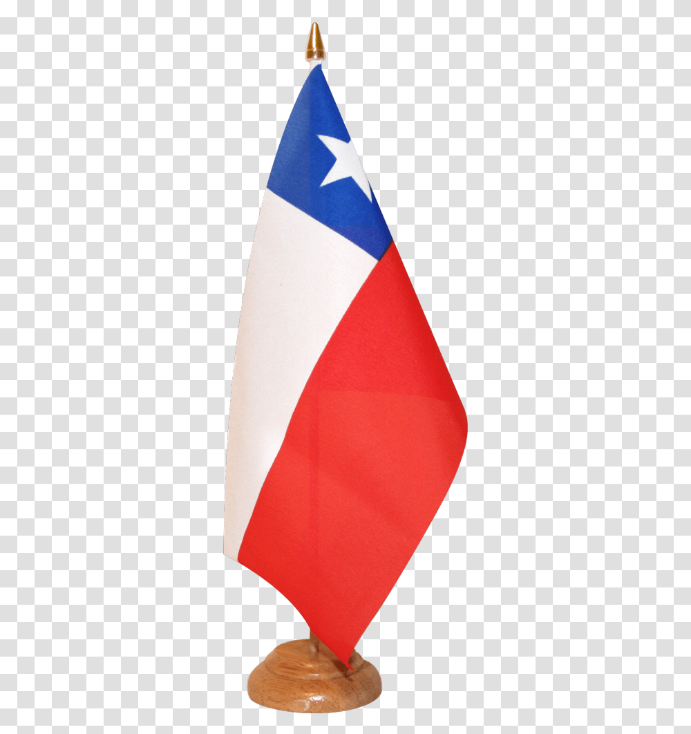 Chile Table Flag Flag, Apparel, Paper, Cone Transparent Png