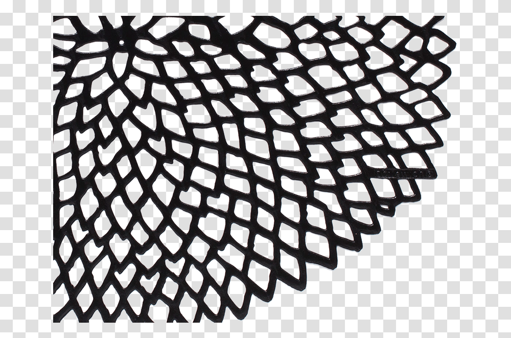 Chilewich Dahlia Placemats Gunmetal, Texture, Pattern, Rug, Grille Transparent Png