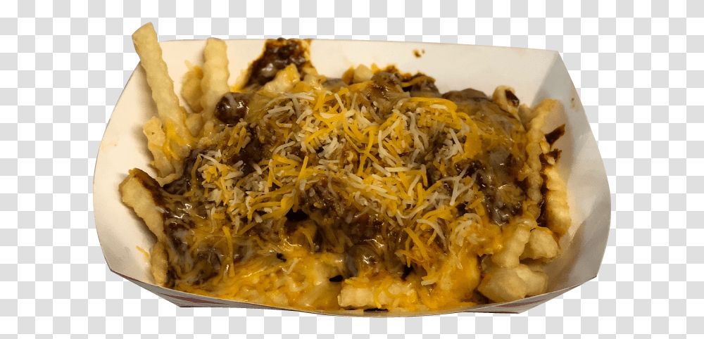 Chili Cheese Fries At Triangle Drive In At Fresno Side Dish, Noodle, Pasta, Food, Vermicelli Transparent Png