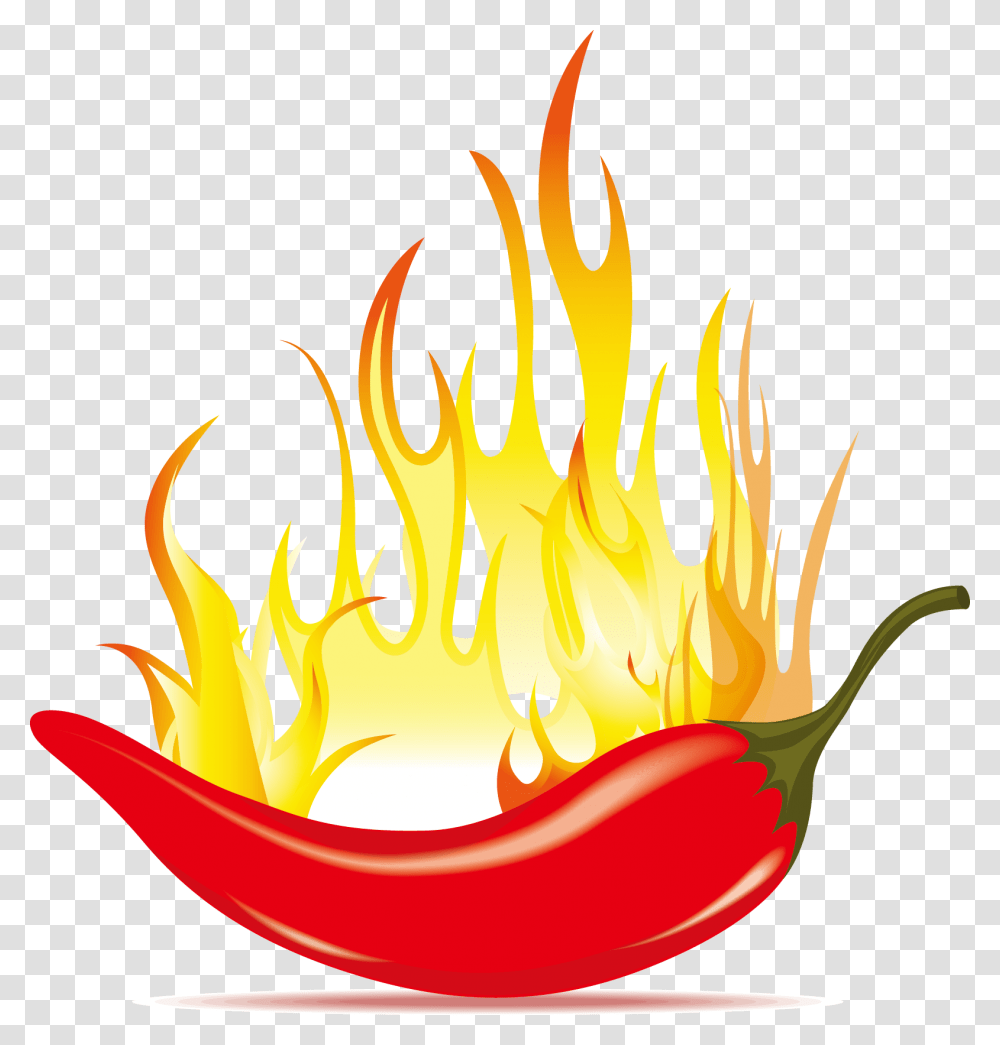 Chili Con Carne Chili Pepper Clip Art Hot Chili Vector, Fire, Food, Plant, Flame Transparent Png