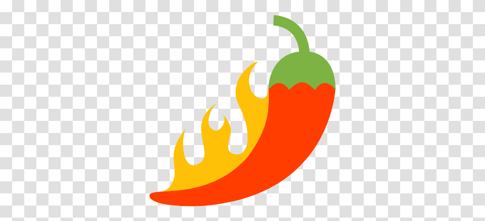 Chili Pepper Food Free Icon Of 100 Pepper On Fire, Flame Transparent Png