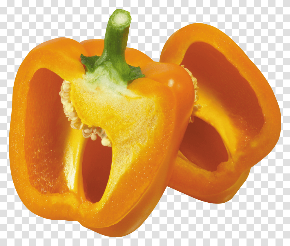 Chili Pepper Orange Peppers Background, Plant, Vegetable, Food, Bell Pepper Transparent Png