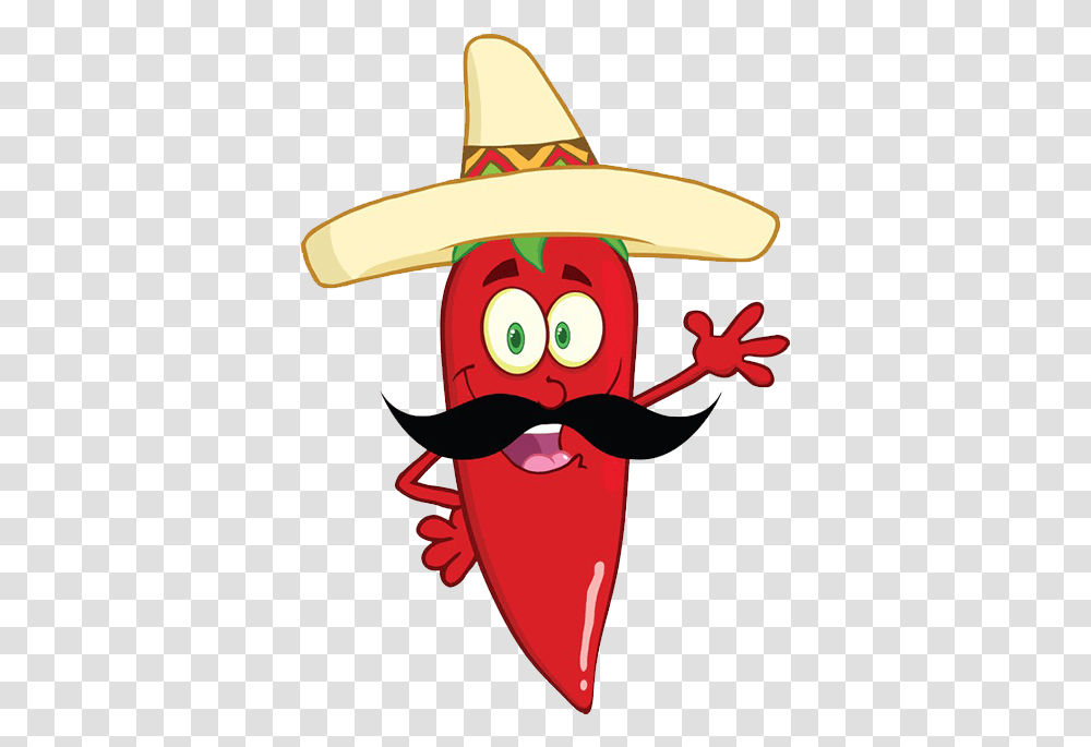Chili Pepper With Sombrero, Apparel, Hat Transparent Png