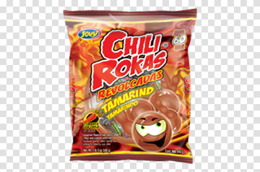 Chilirokas Revolcadas Tamarindo Snack, Food, Candy, Sweets, Confectionery Transparent Png
