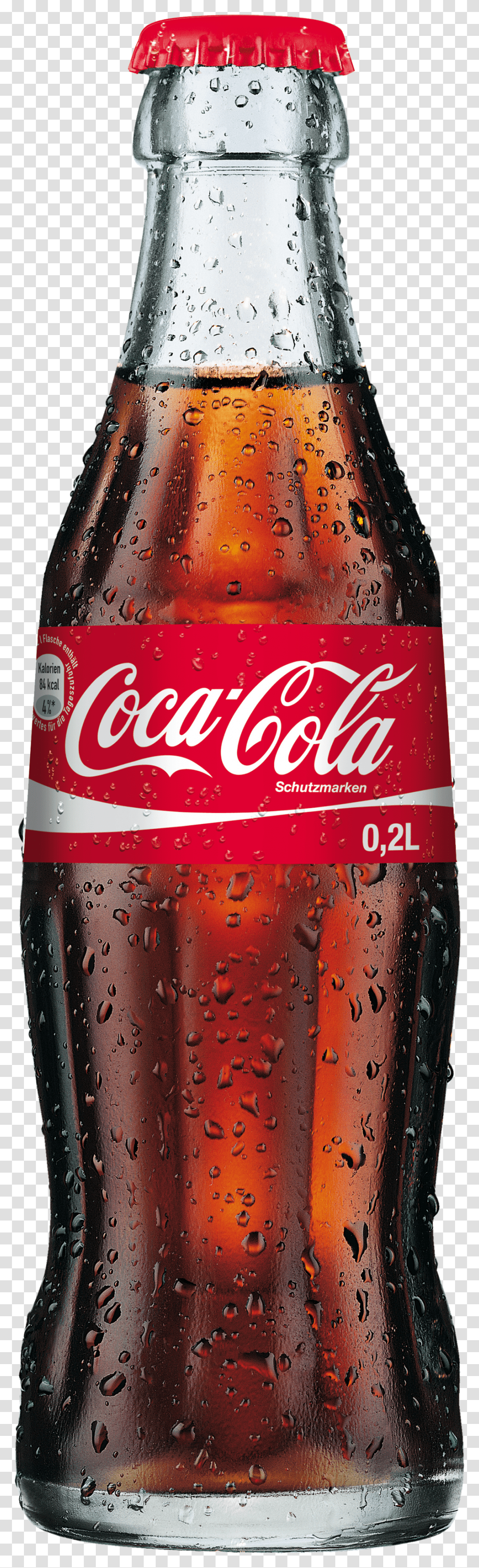 Chilled Coca Cola Bottle Transparent Png