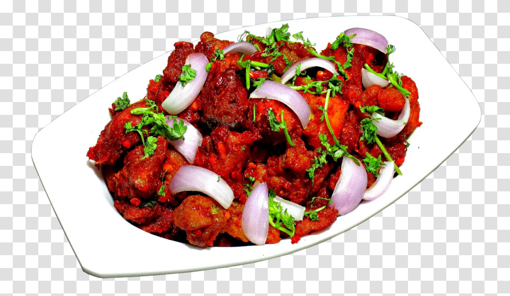 Chilli Chicken Fry, Dish, Meal, Food, Platter Transparent Png
