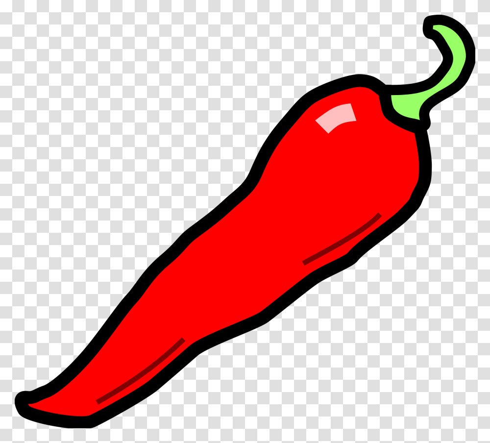 Chilli Pepper Svg Wikimedia Chili Pepper Clip Art, Plant, Vegetable, Food, Bell Pepper Transparent Png