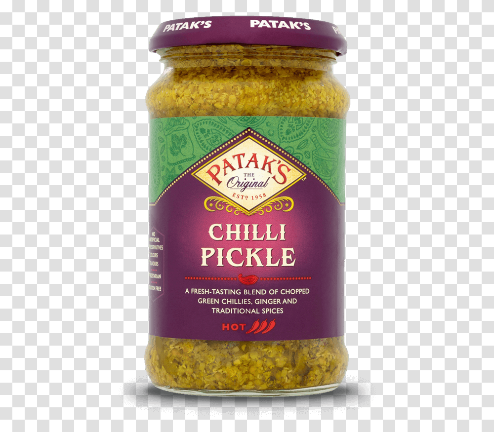 Chilli Pickle Pataks Mango Pickle, Food, Mustard, Beer, Alcohol Transparent Png