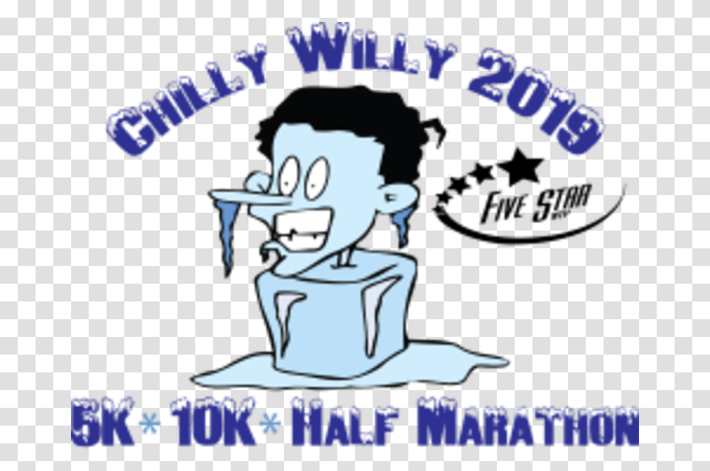 Chilly Willy 5k10khalf Marathon Five Star, Poster, Advertisement, Label Transparent Png