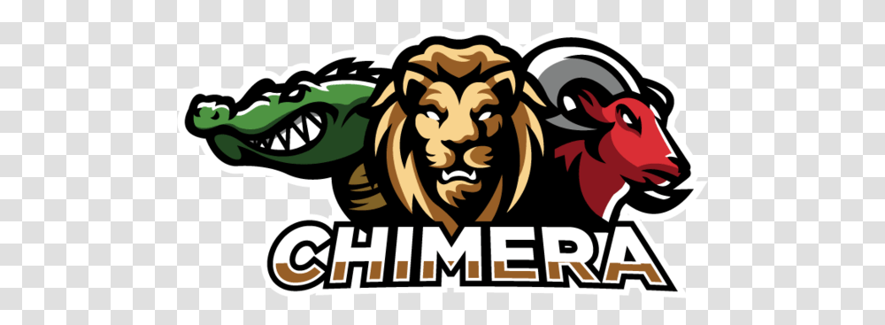 Chimera Cartoon, Text, Animal, Mammal, Logo Transparent Png