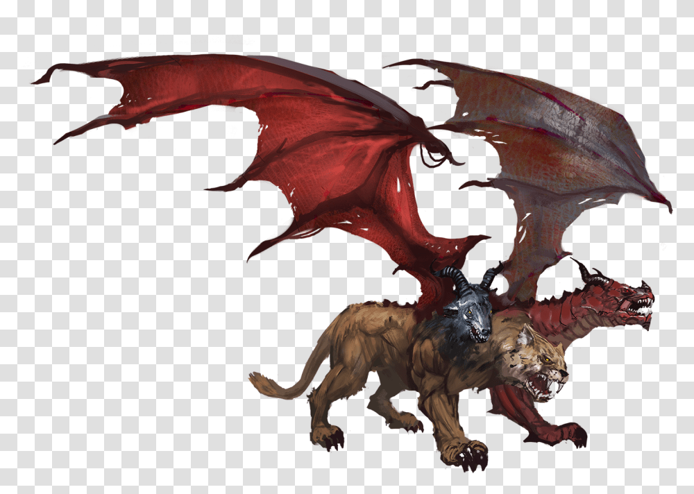 Chimera, Dragon Transparent Png