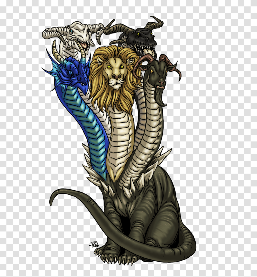 Chimera Guardian, Cobra, Snake, Reptile, Animal Transparent Png