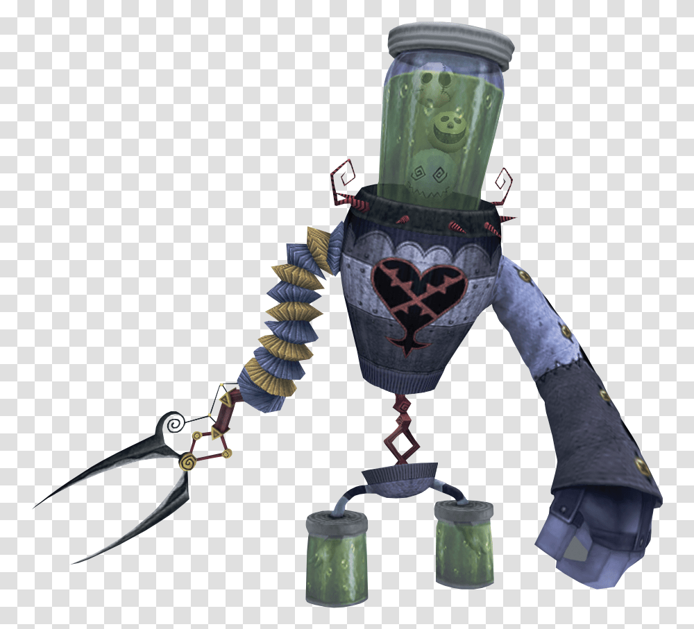 Chimera Khfm Kingdom Hearts Heartless Pot Centipede, Robot, Person, Human Transparent Png