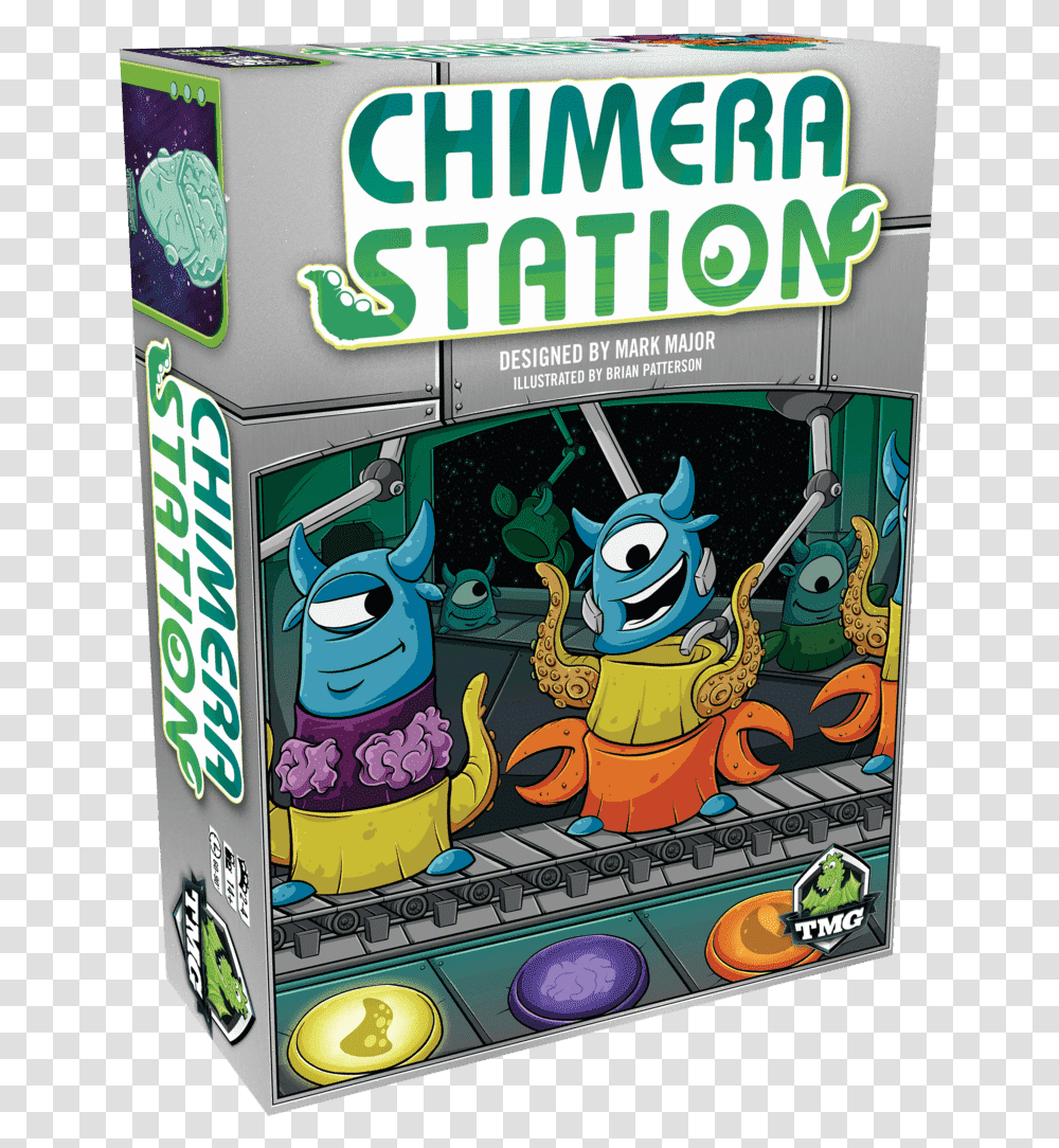 Chimera Station Board Game, Poster, Advertisement, Batman Transparent Png