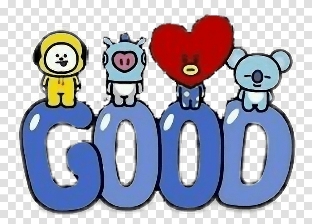 Chimmy Jimin Mang Jhope Koya Rm Bts Army Good, Alphabet, Number Transparent Png