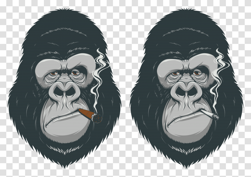 Chimpanzee Animasi Monkey, Ape, Wildlife, Mammal, Animal Transparent Png