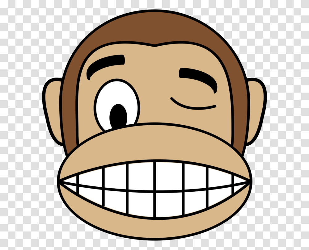 Chimpanzee Monkey Face Primate Cartoon, Label, Seed, Grain Transparent Png