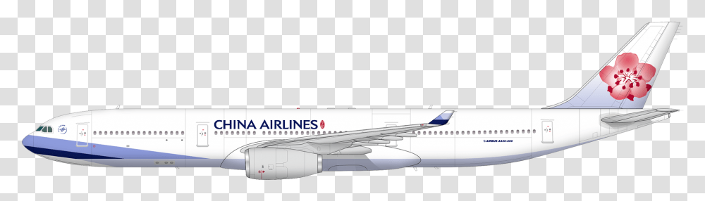 China Airlines, Airplane, Aircraft, Vehicle, Transportation Transparent Png