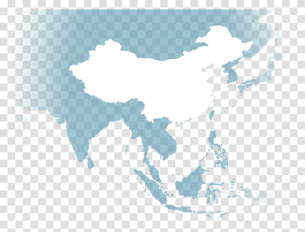 China Asia Map, Diagram, Plot, Atlas, Astronomy Transparent Png