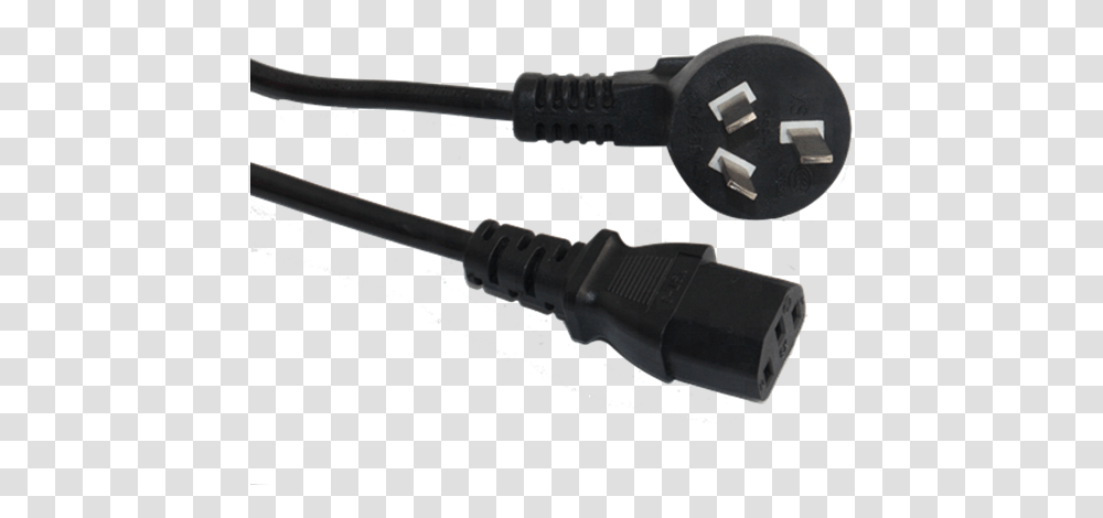 China Ccc Approval Gb2099 Plug Power Cord With C13 Usb Cable, Adapter, Gun, Weapon, Weaponry Transparent Png