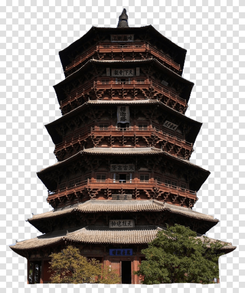 China Chinese Building Structure Aesthetic Cute Pagoda Of Fogong Temple, Architecture, Shrine, Worship, Wedding Cake Transparent Png