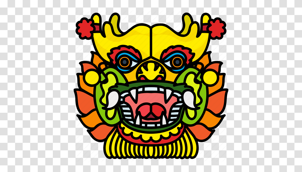 China Chinese Dance Dragon Traditional Icon Download On Iconfinder Dot, Poster, Advertisement, Doodle, Drawing Transparent Png