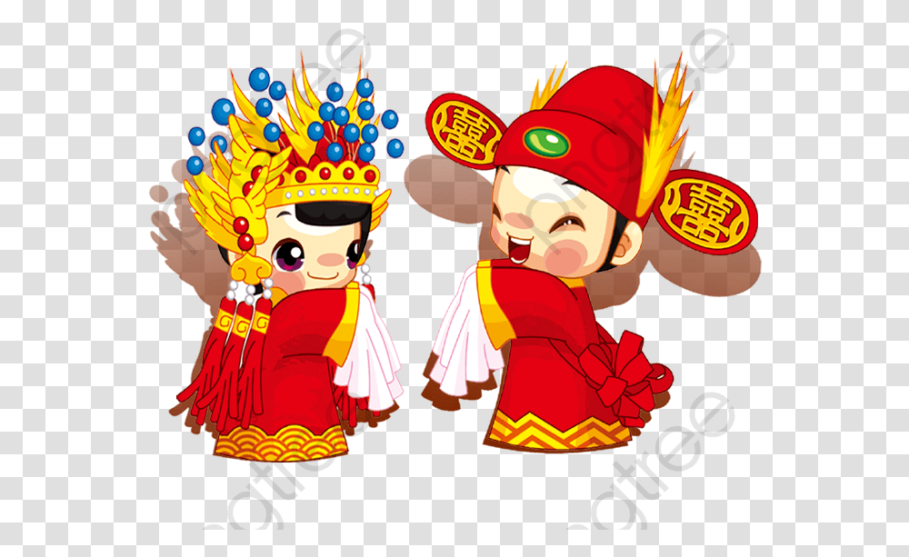 China Clipart China Wedding Invitation Cards, Costume, Person, Leisure Activities Transparent Png