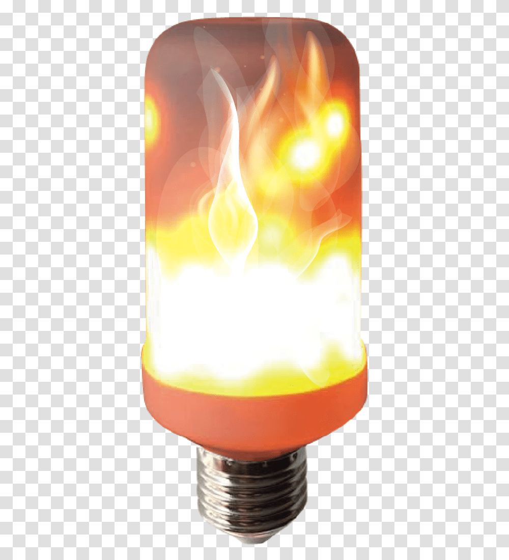 China Flame Effect Light Led Bulb Flicker Lyspre Flamme, Fire, Beverage, Drink, Alcohol Transparent Png