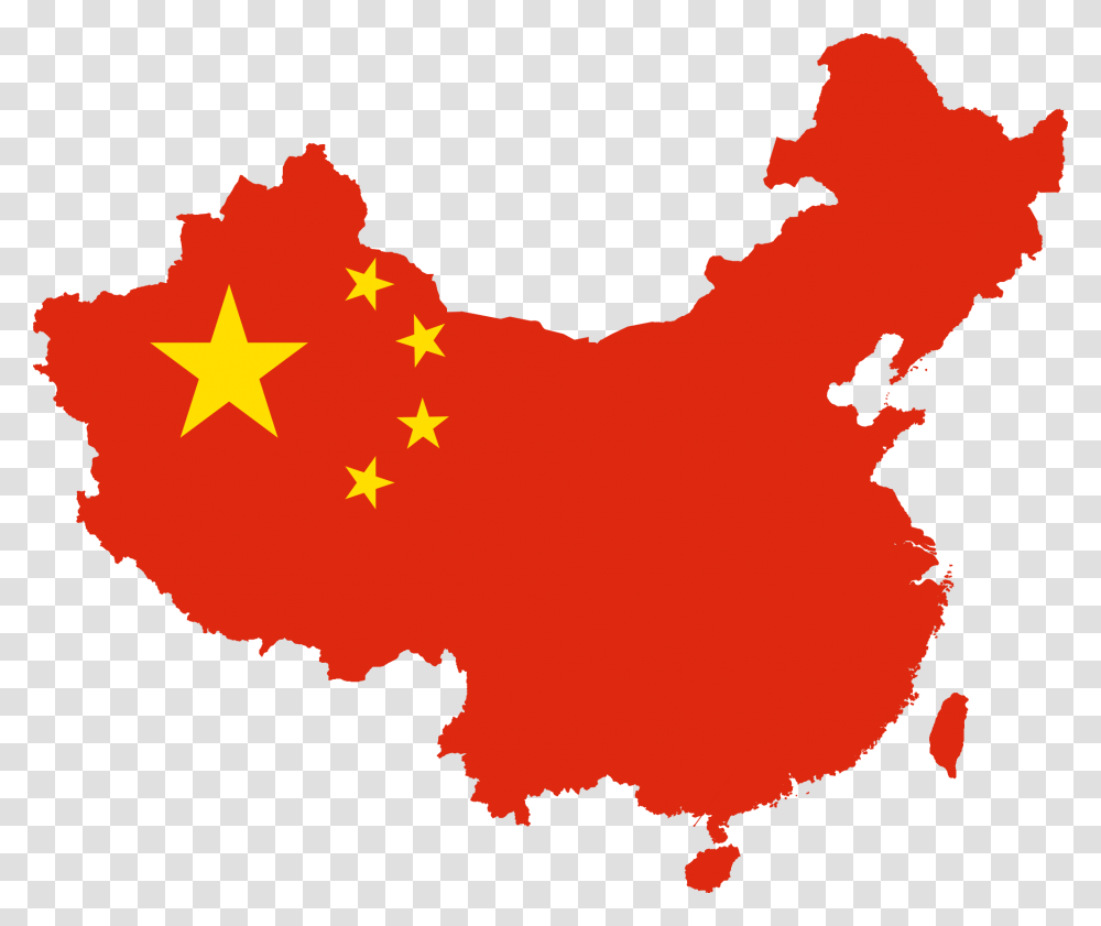China Map Flag, First Aid, Star Symbol, Logo Transparent Png