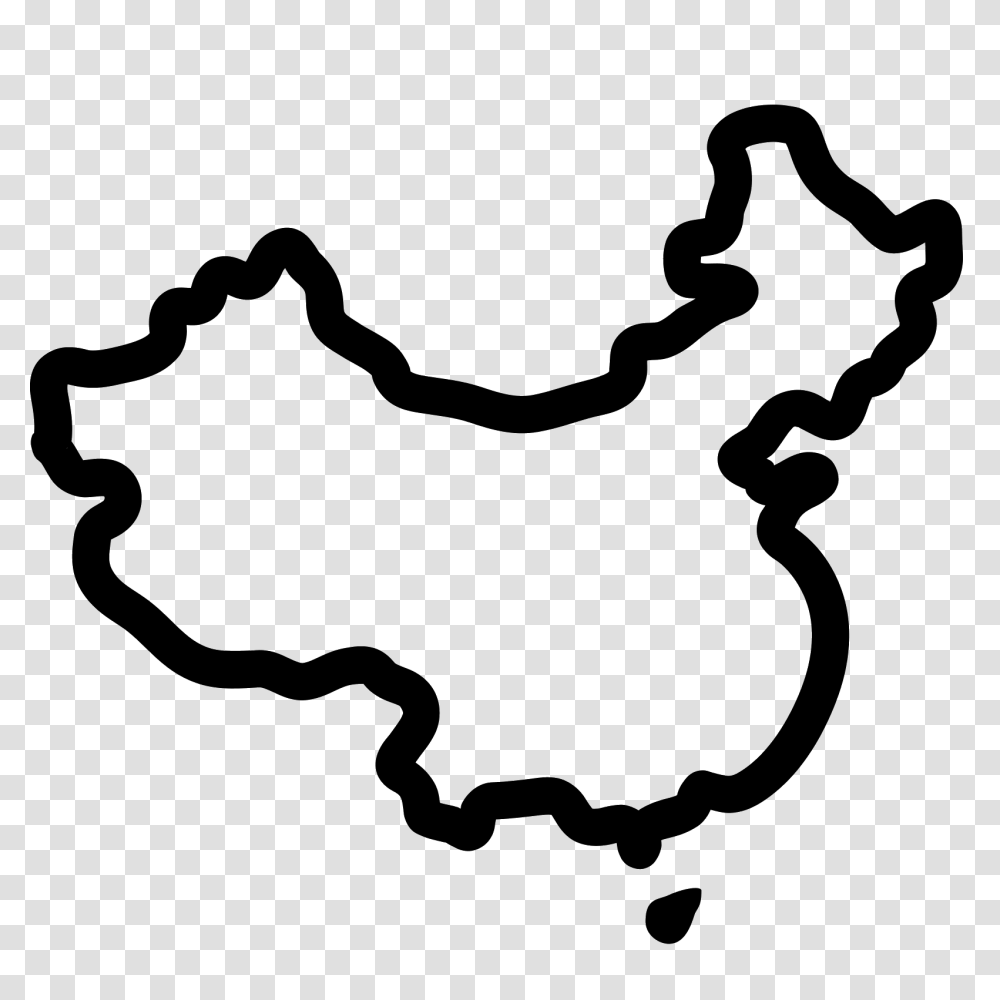 China Map Icon, Gray, World Of Warcraft Transparent Png