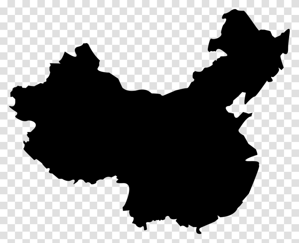 China Map, Silhouette, Stencil, Animal, Person Transparent Png