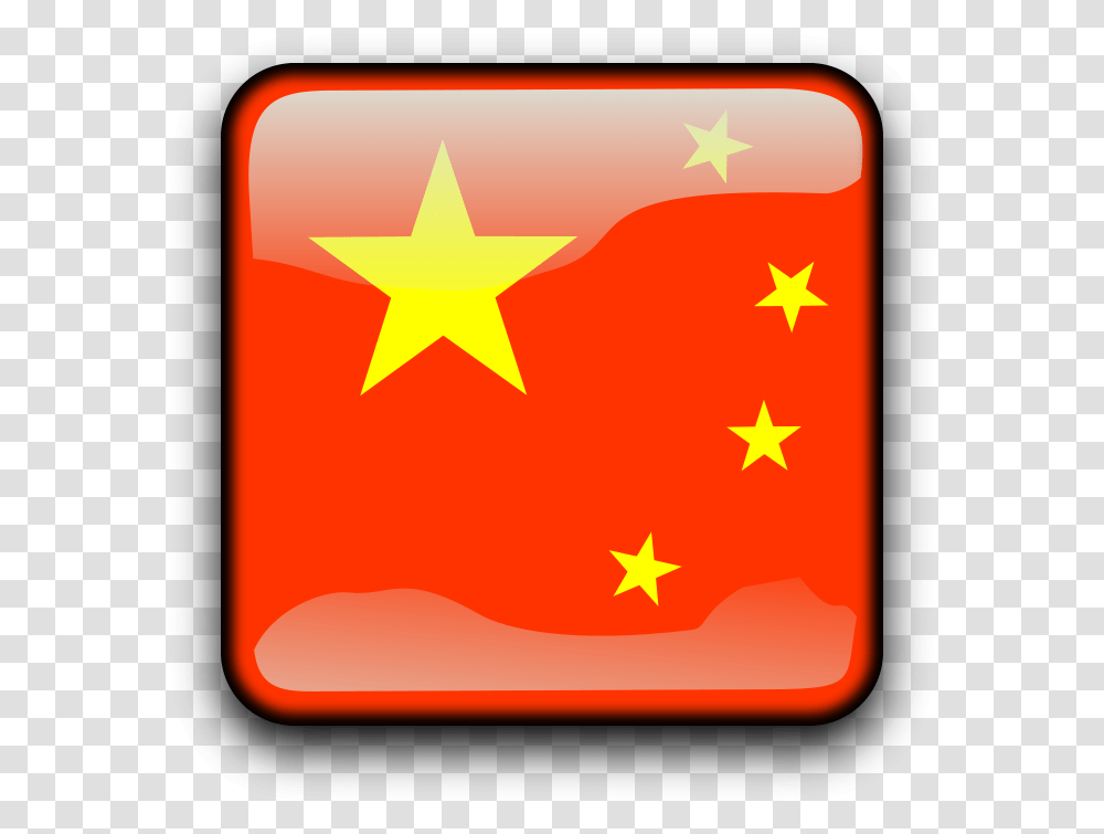 China Vector Button China Flag, First Aid, Star Symbol Transparent Png