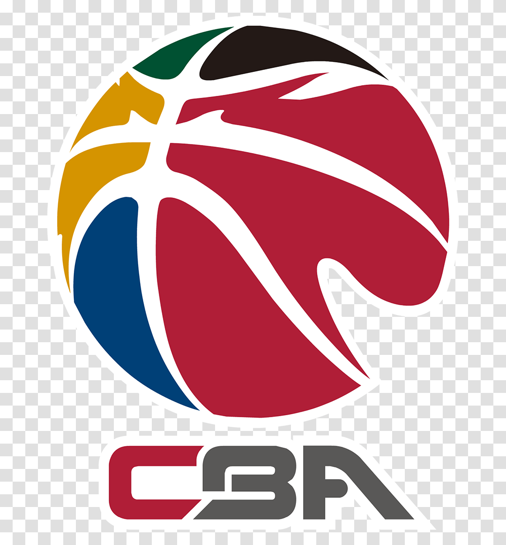 Chinese Basketball Association Logo And Symbol Meaning Chinese Basketball League Logo, Clothing, Label, Text, Helmet Transparent Png