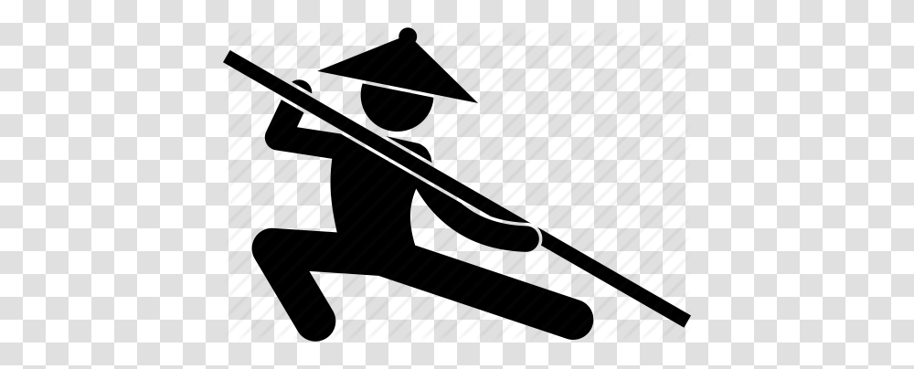 Chinese Defense Kungfu Martial Arts Self Stick Wushu Icon, Piano, Leisure Activities, Musical Instrument, Silhouette Transparent Png