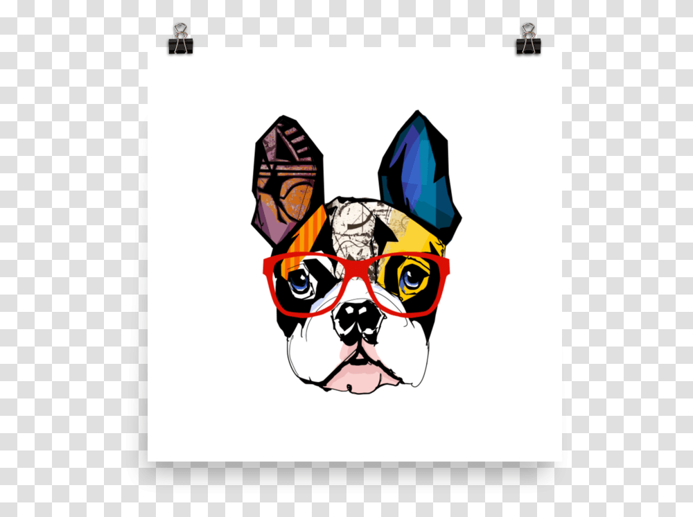 Chinese Dog New Year Boston Terrier Cartoon Boston Terrier, Head, Face, Pet Transparent Png
