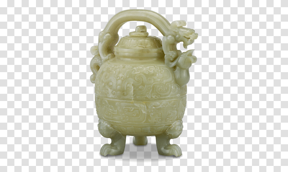 Chinese Dragon And Phoenix Celadon Jade Teapot Ceramic, Wedding Cake, Dessert, Food, Pottery Transparent Png