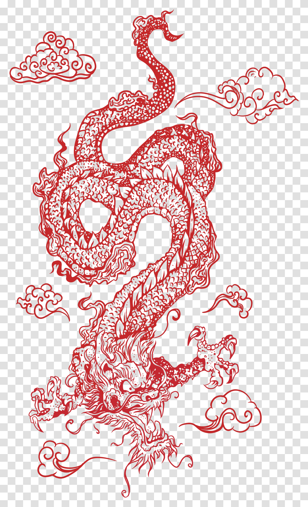 Chinese Dragon By Tarko002 Digital Art 2019 Killarney National Park, Pattern, Poster, Advertisement, Paisley Transparent Png