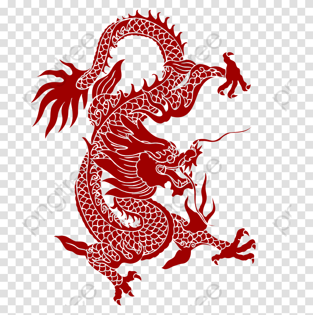 Chinese Dragon Clipart Chinese Dragon Background Transparent Png